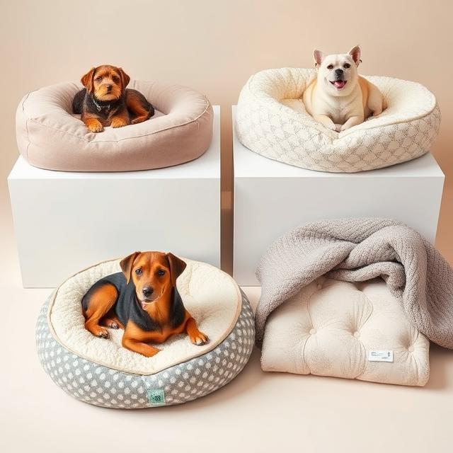 Comfortable pet bedding for dogs and cats